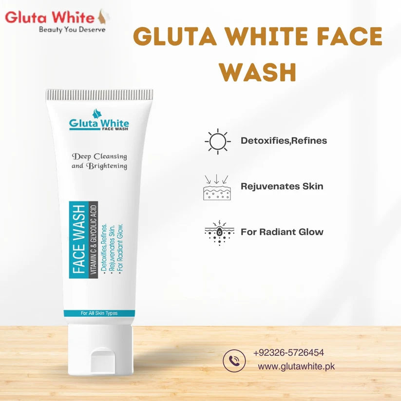 Gluta white Face Glow 6 in 1 kit