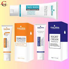 Gluta White Face Glow Kit